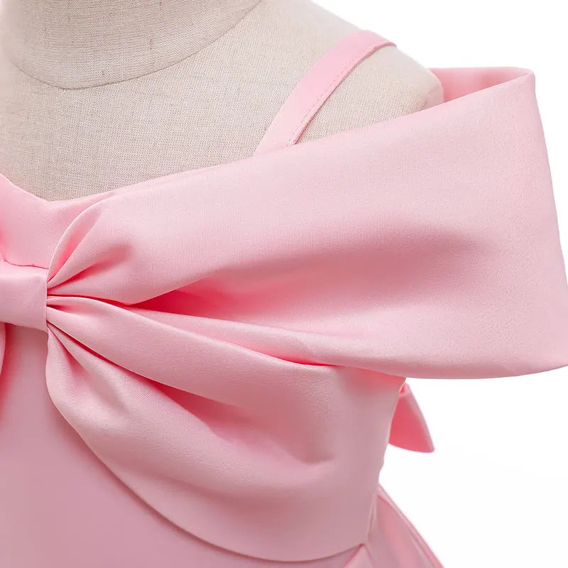 Fashion Solid Kids Dresses - EleganceGeek