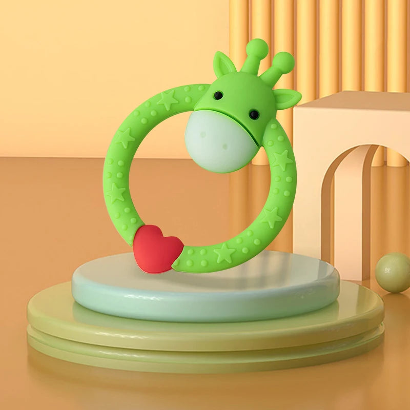 Cute Deer Baby Teether Toy - EleganceGeek
