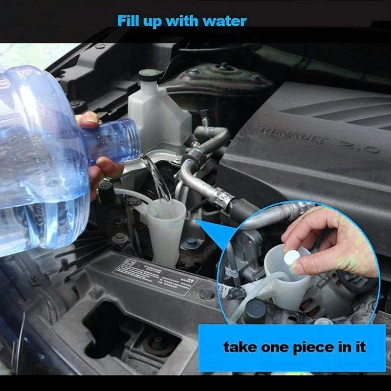 Car Windscreen Wiper Effervescent Tablets Car Glass Solid Cleaner - EleganceGeek