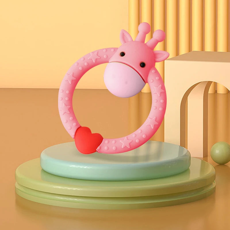 Cute Deer Baby Teether Toy - EleganceGeek