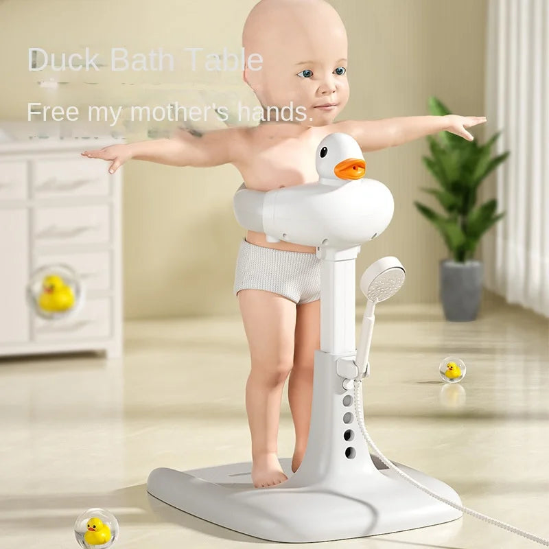 Portable Non-slip Duck Shaped Baby Bath Racks - EleganceGeek