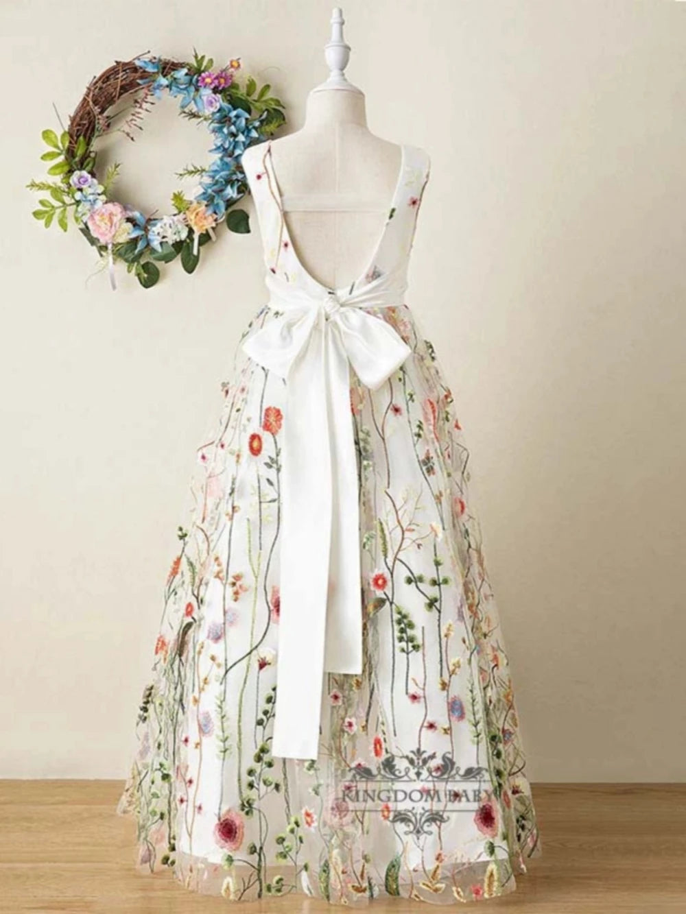 Colorful Floor-length Girls Dresses - EleganceGeek