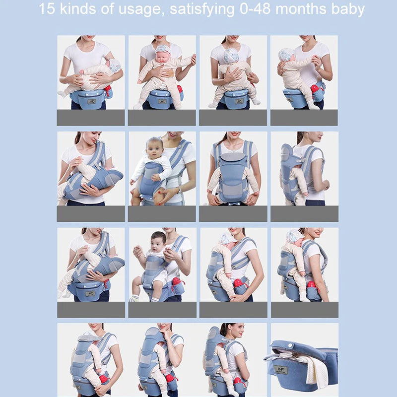 Newborn Ergonomic Baby Carrier Backpack - EleganceGeek