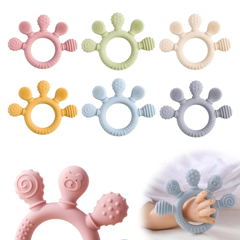 Food Grade Silicone Baby Teether - EleganceGeek