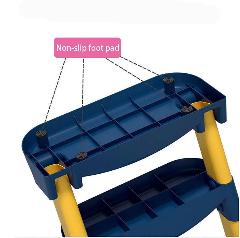 Potty Training Folding Seat with Step Stool Ladder