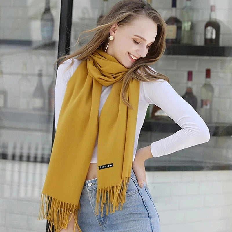 Winter Cashmere Women Scarf