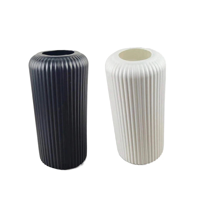 Ceramic-Like Plastic Vase