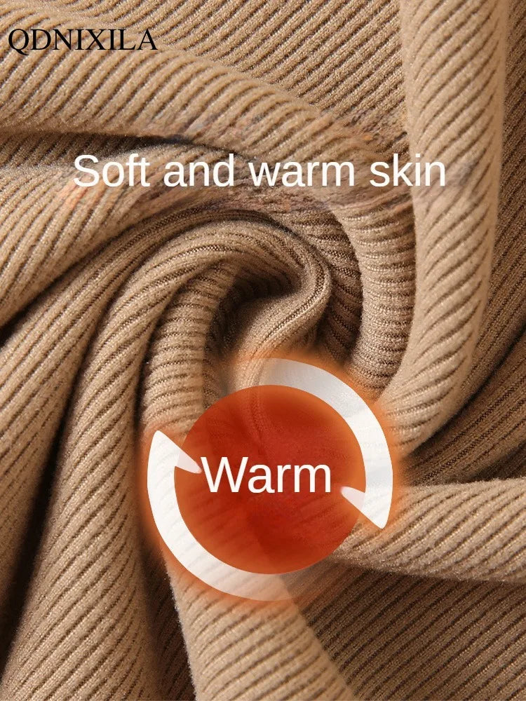 Half-Turtleneck Pullovers Women Bottom Shirts Sweater - EleganceGeek