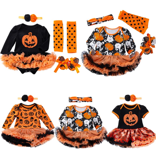 Infant Pumpkin Costume Outfit