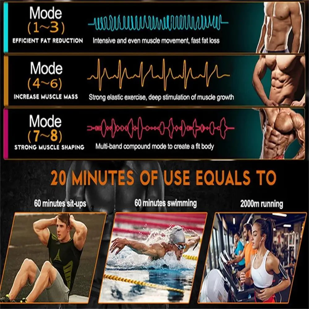 Stimulator Muscle Toner EMS for Fitness Weight Loss