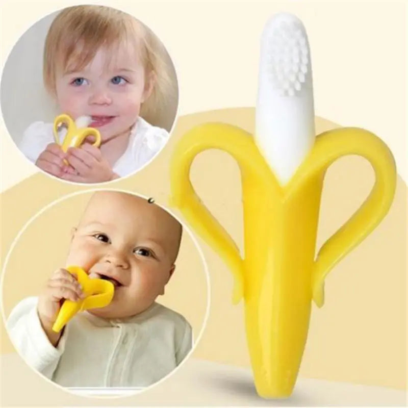 Banana Shape Silicone Baby Teether