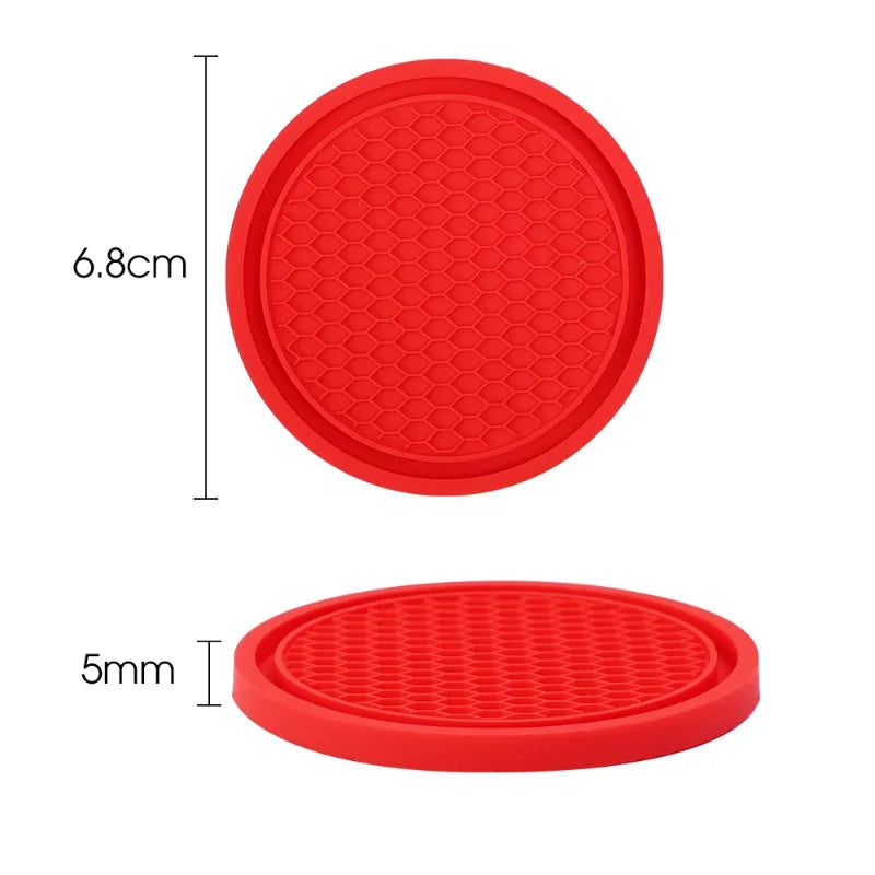 Anti-Slip Silicone Water Cup Pad for Car