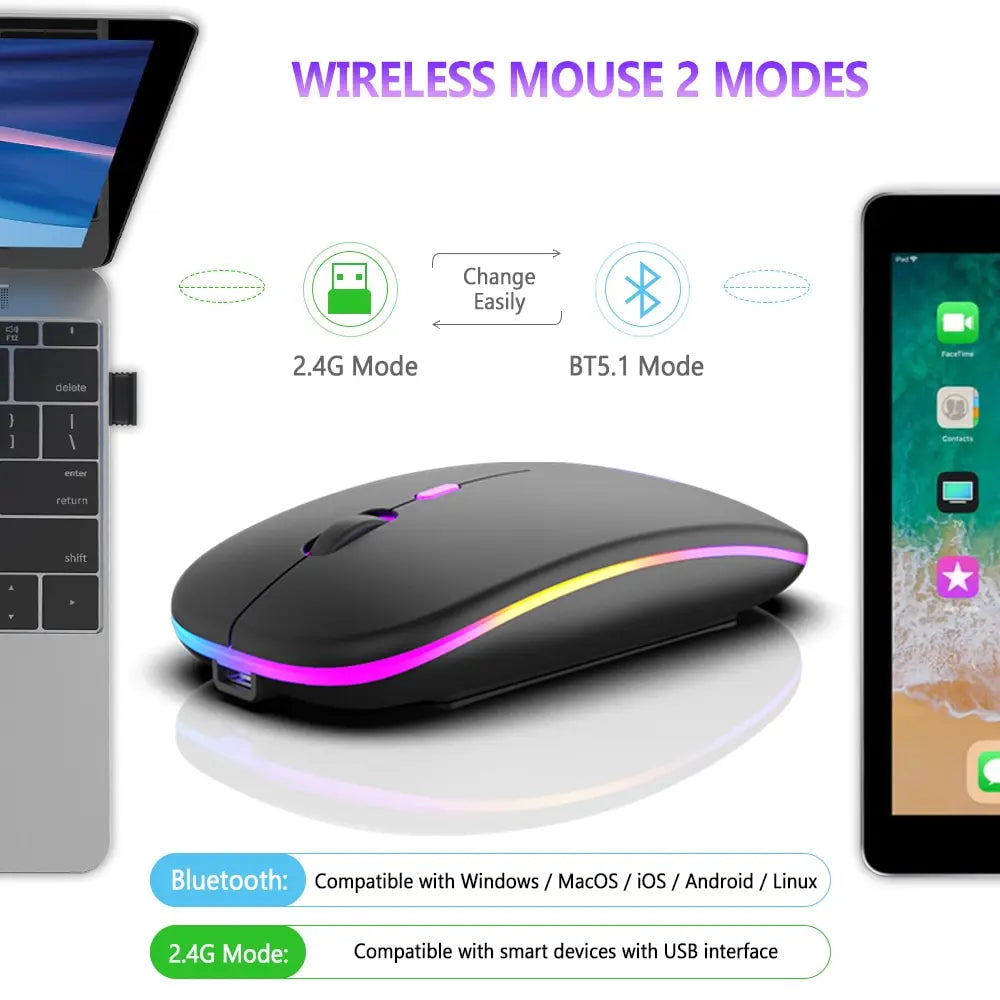 Ergonomic Bluetooth Mouse