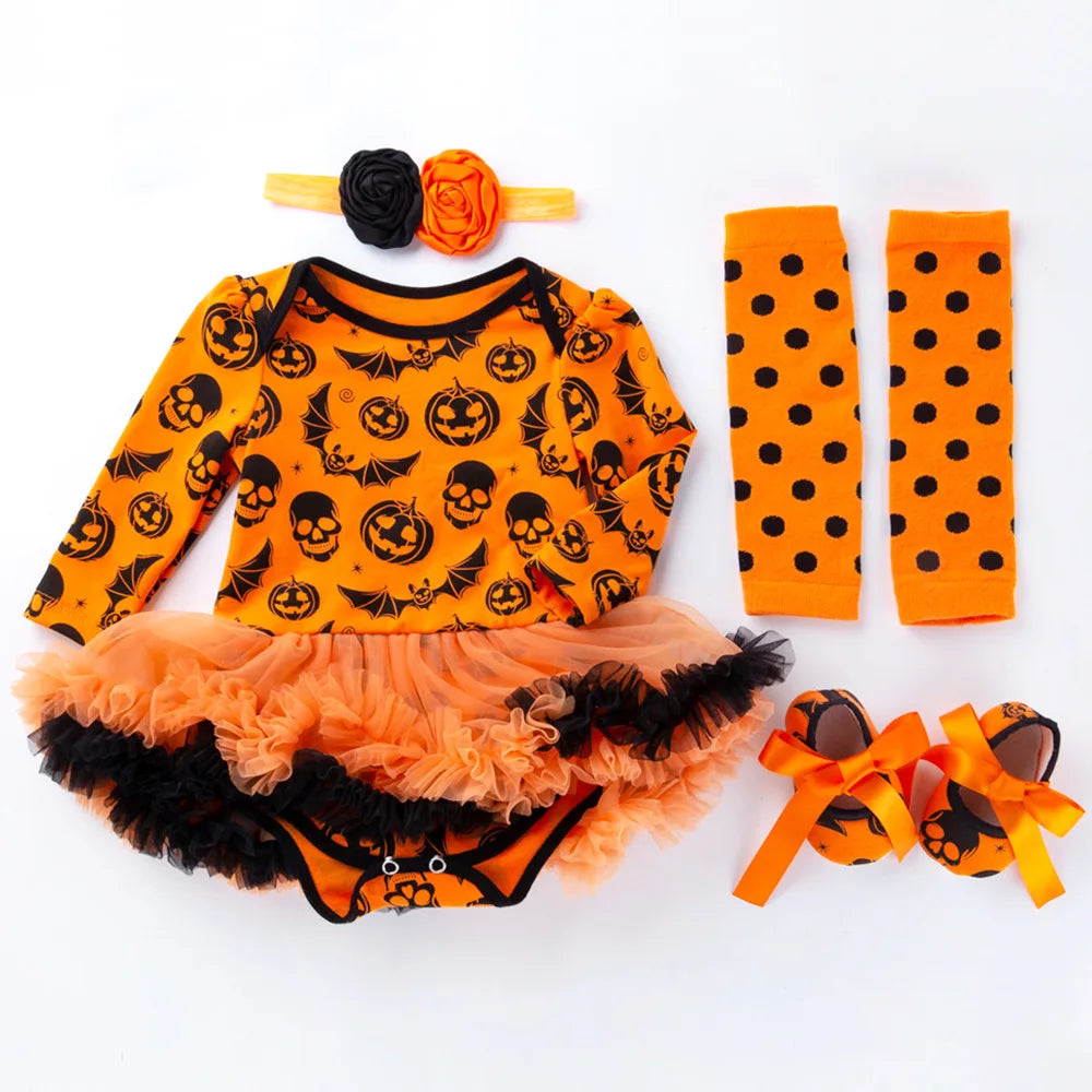 Infant Pumpkin Costume Outfit