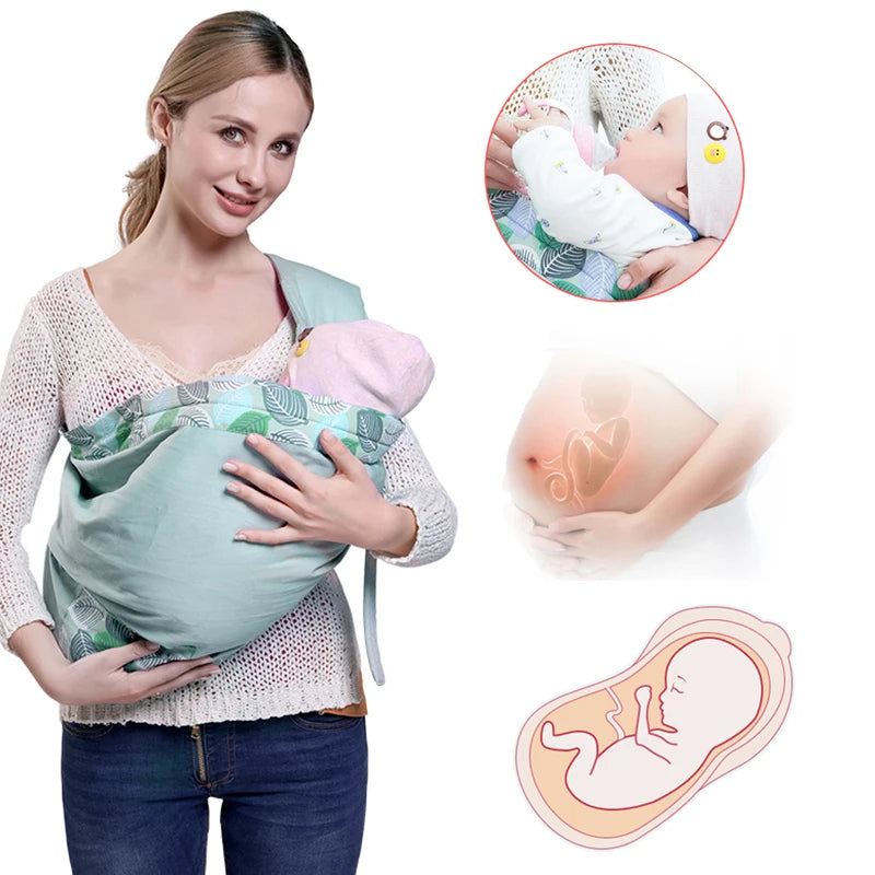 Baby Wrap Sling Dual Use Infant Nursing Cover