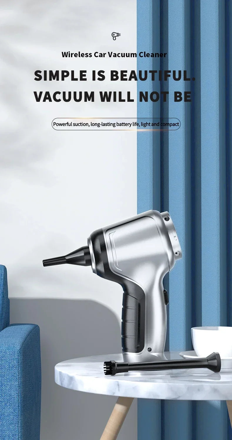 Car Wireless Vacuum Cleaner - EleganceGeek