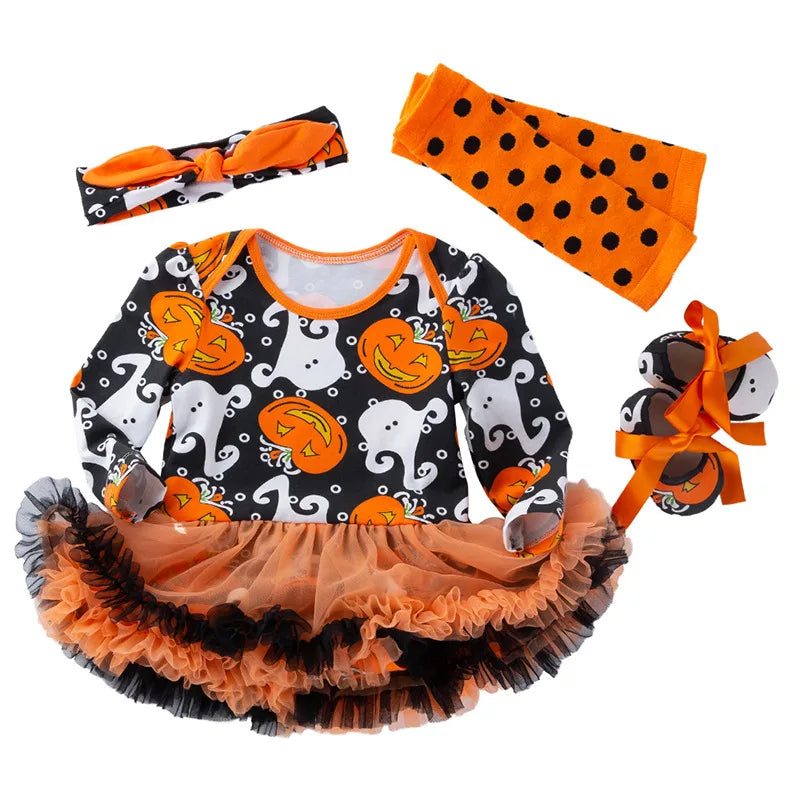 Infant Pumpkin Costume Outfit