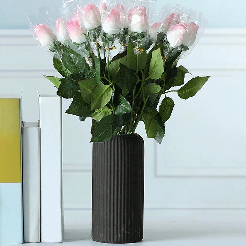 Ceramic-Like Plastic Vase