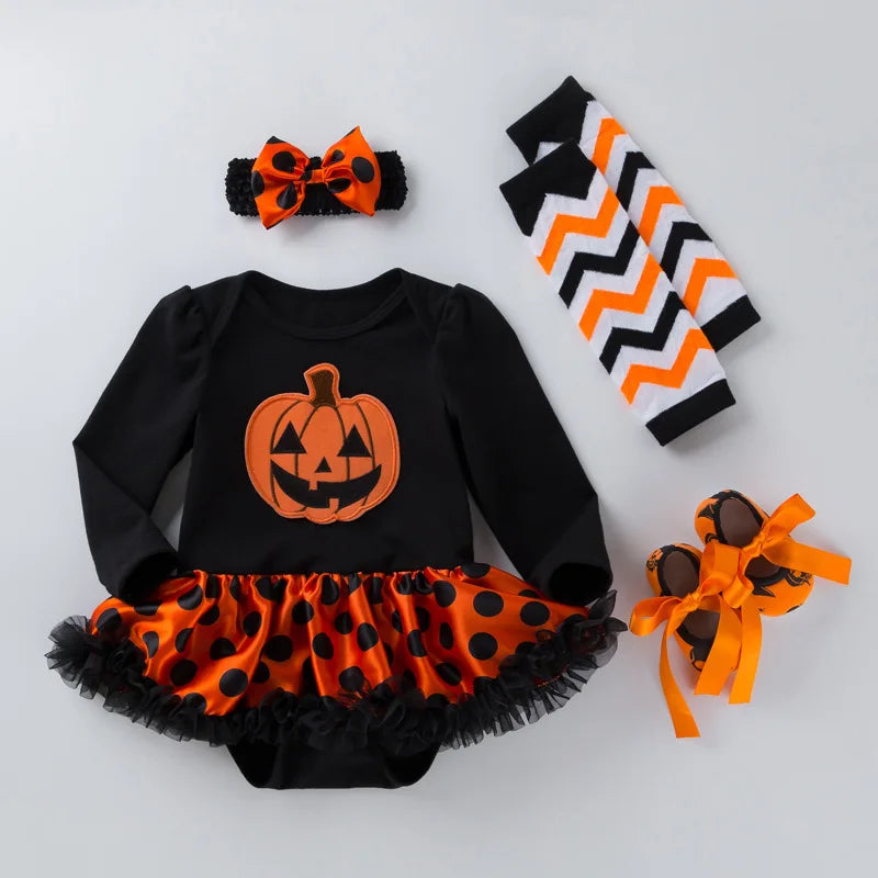 Infant Pumpkin Costume Outfit