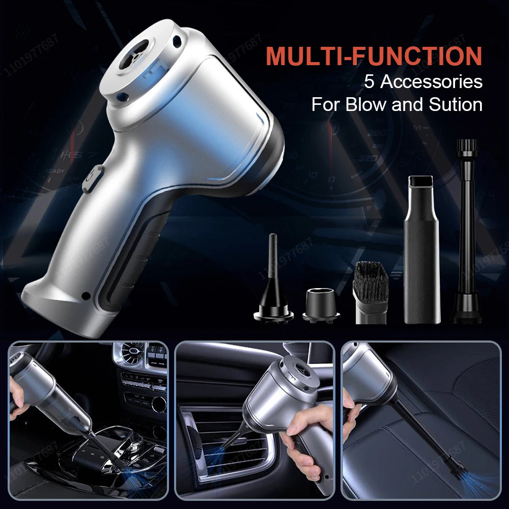 Car Wireless Vacuum Cleaner - EleganceGeek