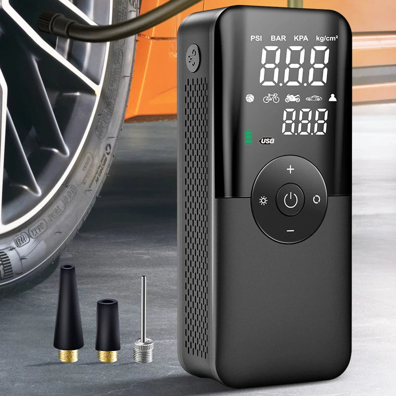 Portable Compressor Digital Cordless Car Tyre Inflator